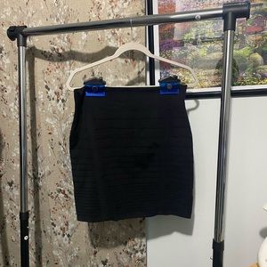 XL Rock and republic black mini skirt